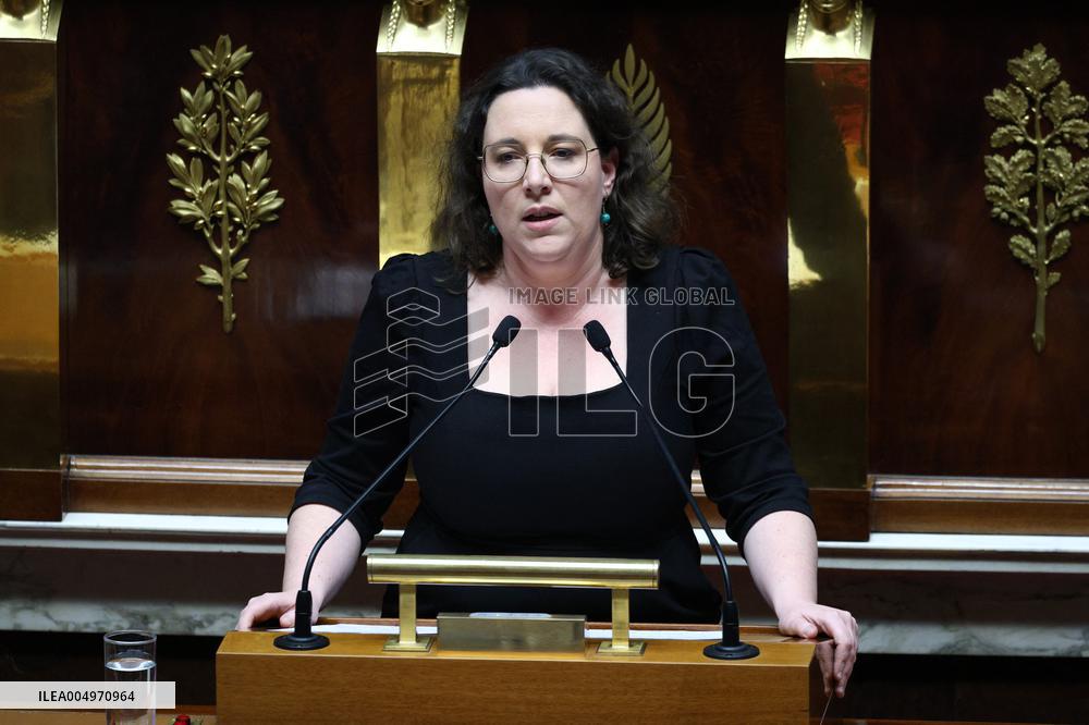 Vote of The 2026 Social Security Budget Bill at The National Assembly - Paris