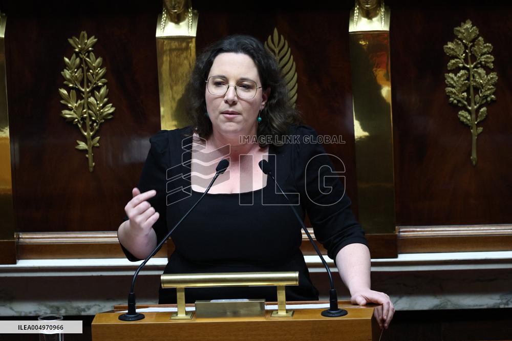 Vote of The 2026 Social Security Budget Bill at The National Assembly - Paris