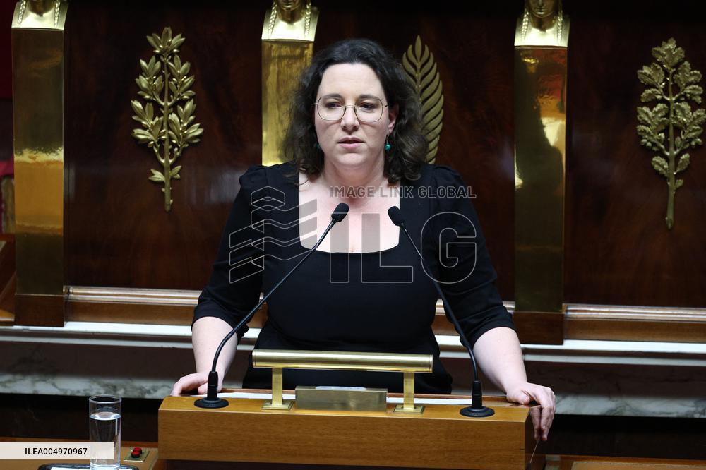 Vote of The 2026 Social Security Budget Bill at The National Assembly - Paris