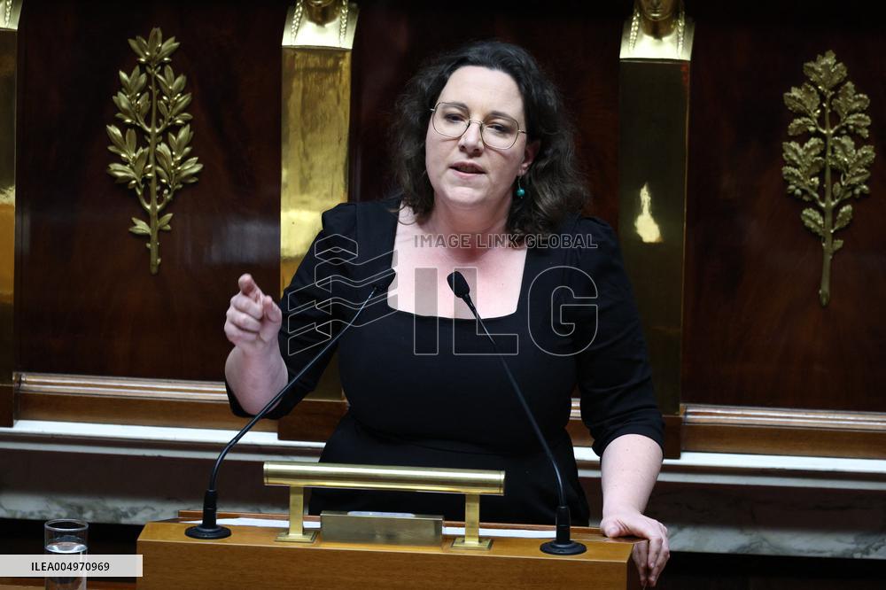 Vote of The 2026 Social Security Budget Bill at The National Assembly - Paris