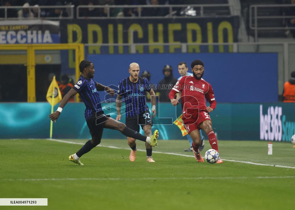 CALCIO - UEFA Champions League - Inter - FC Internazionale vs Liverpool FC