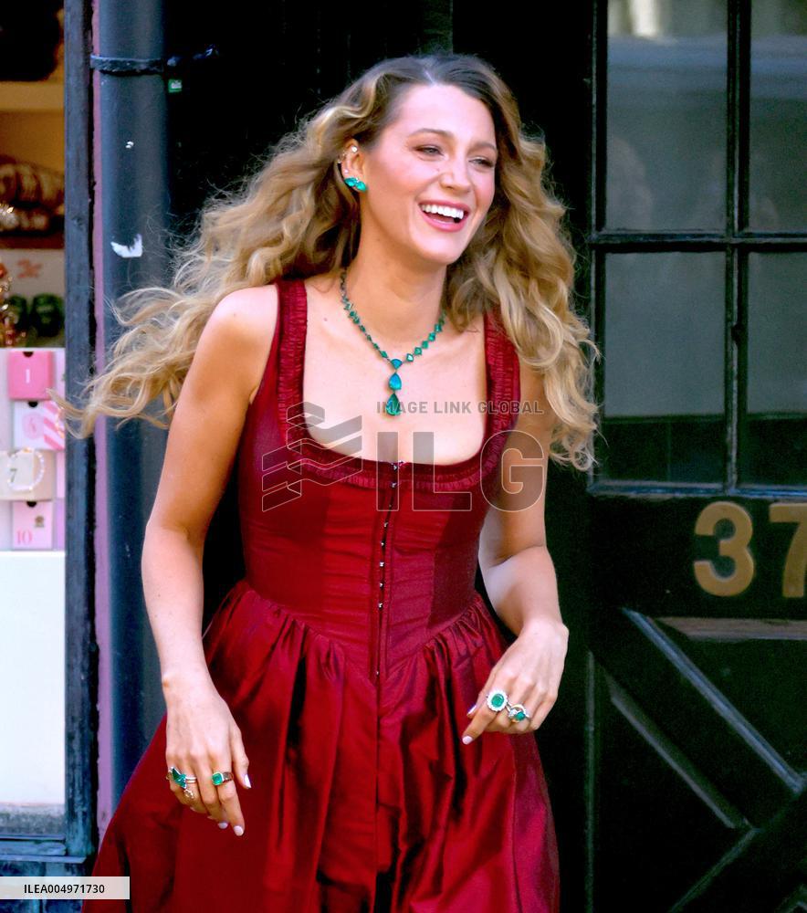 Blake Lively out in New York