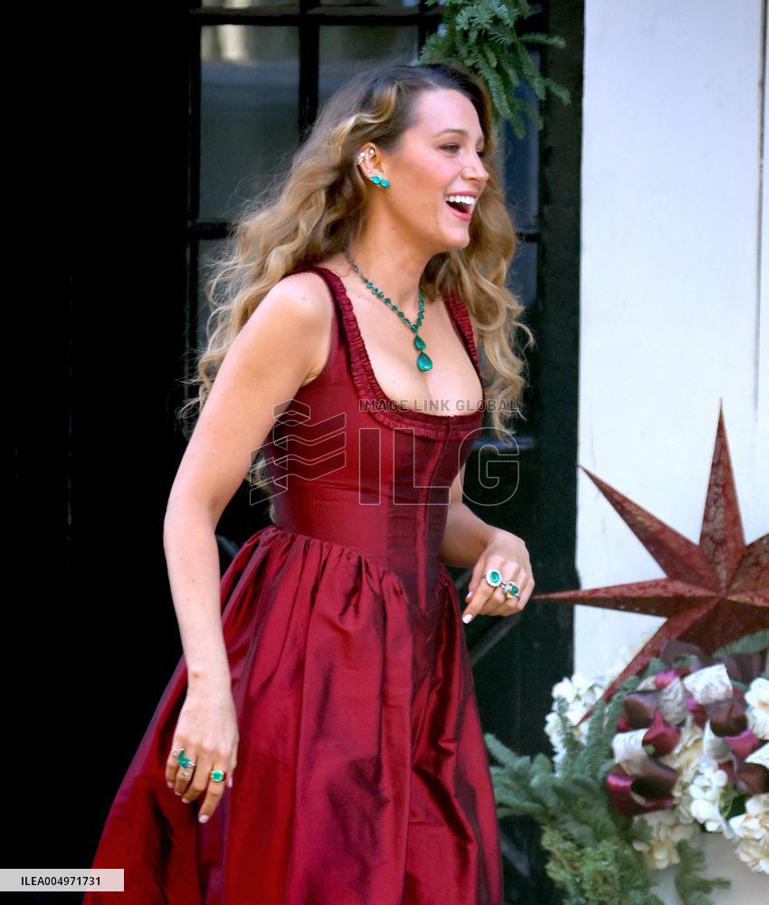 Blake Lively out in New York