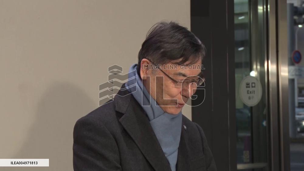 [Breaking News]Nobel laureate Sakaguchi leaves for Stockholm