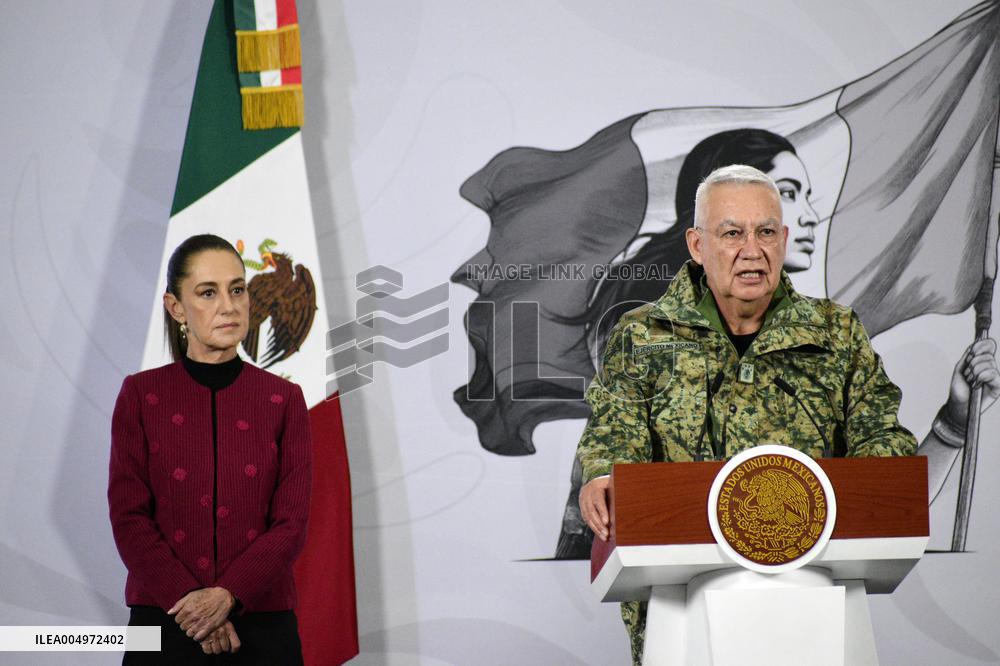 Mexico s President Claudia Sheinbaum Press Conference