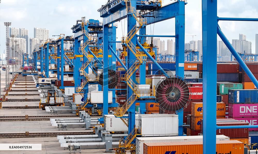 Shandong Port Foreign Trade Route