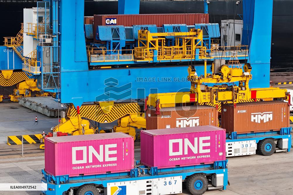 Shandong Port Foreign Trade Route