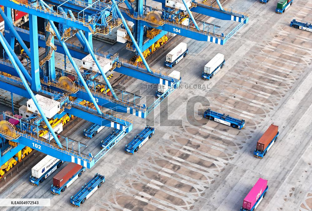Shandong Port Foreign Trade Route