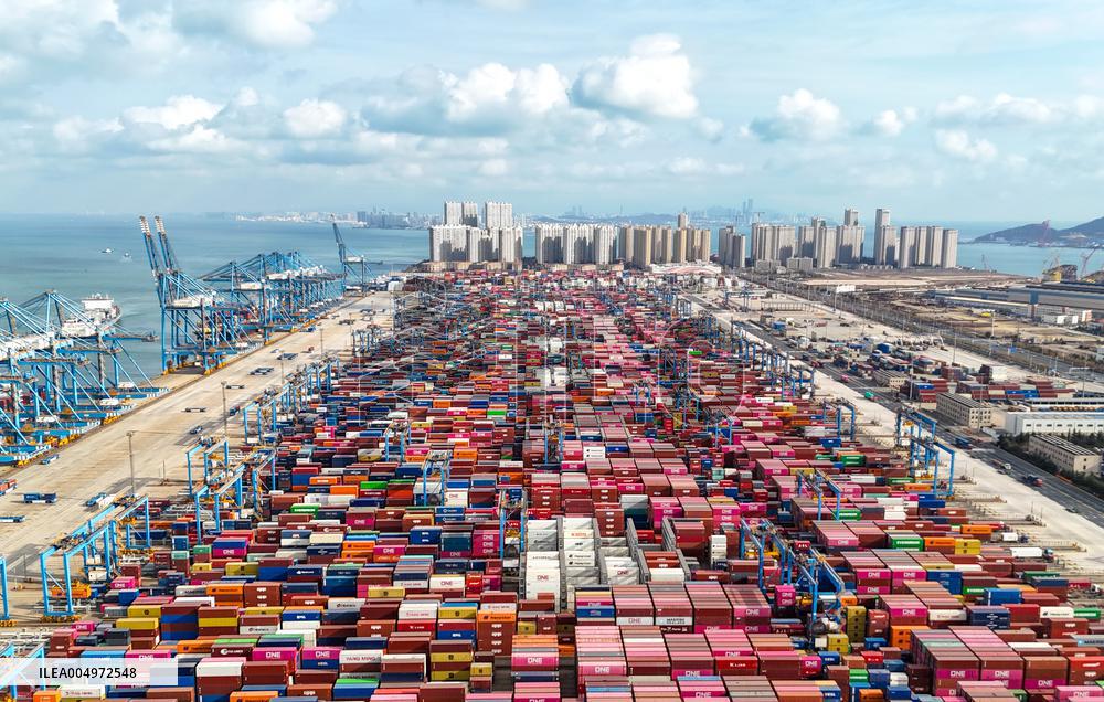 Shandong Port Foreign Trade Route