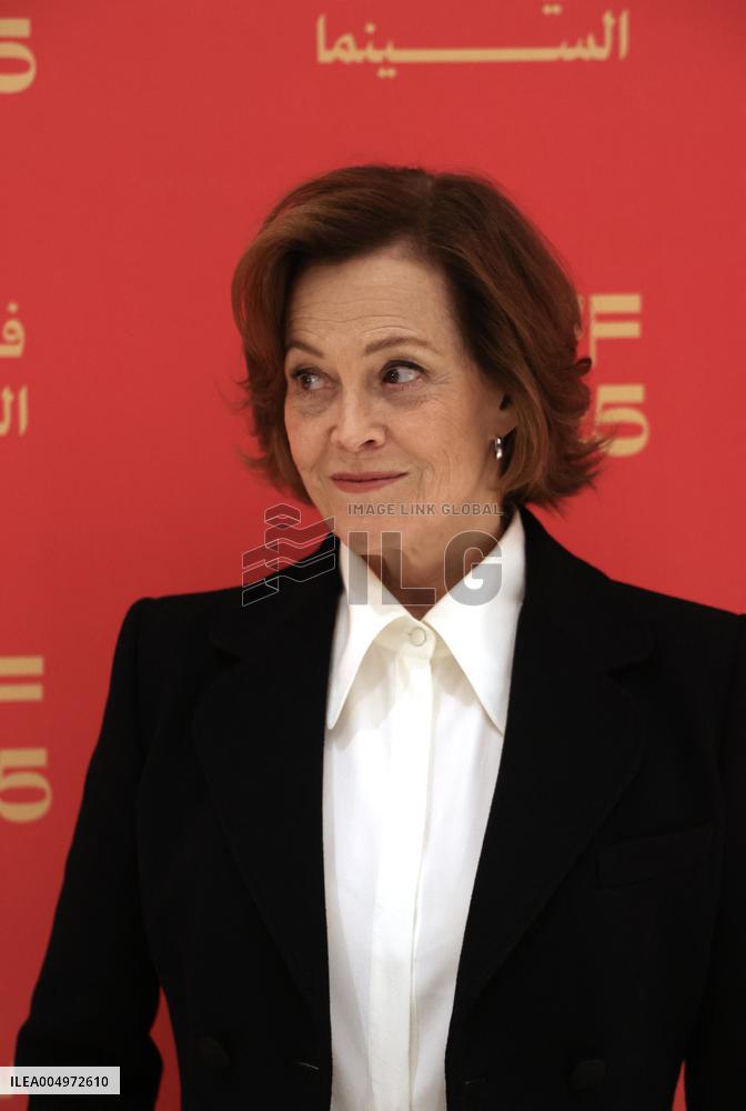 Sigourney Weaver at Red Sea Film Festival - Jeddah