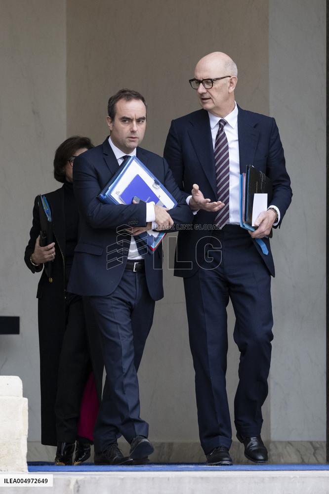 Weekly Cabinet Meeting - Paris