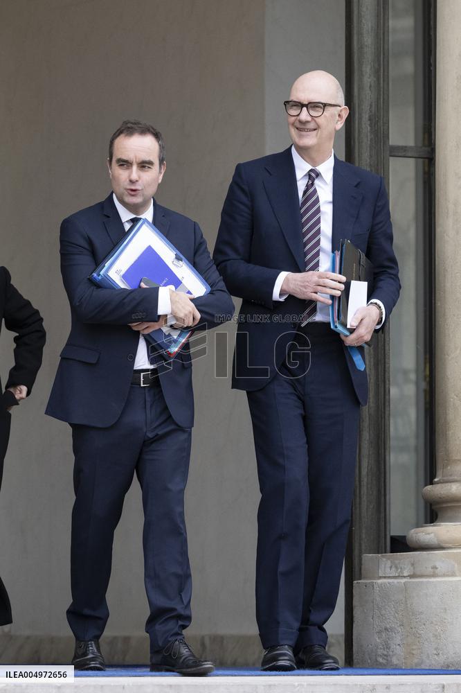 Weekly Cabinet Meeting - Paris