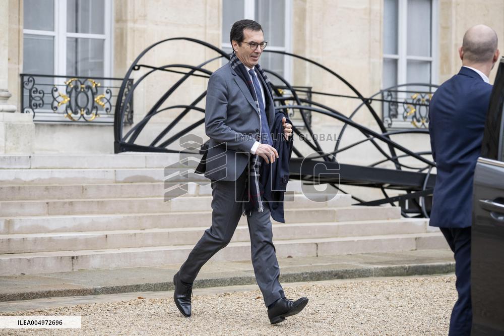 Weekly Cabinet Meeting - Paris