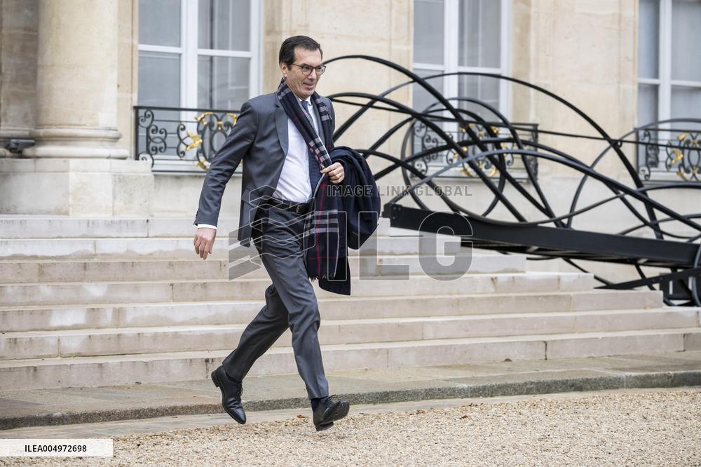 Weekly Cabinet Meeting - Paris