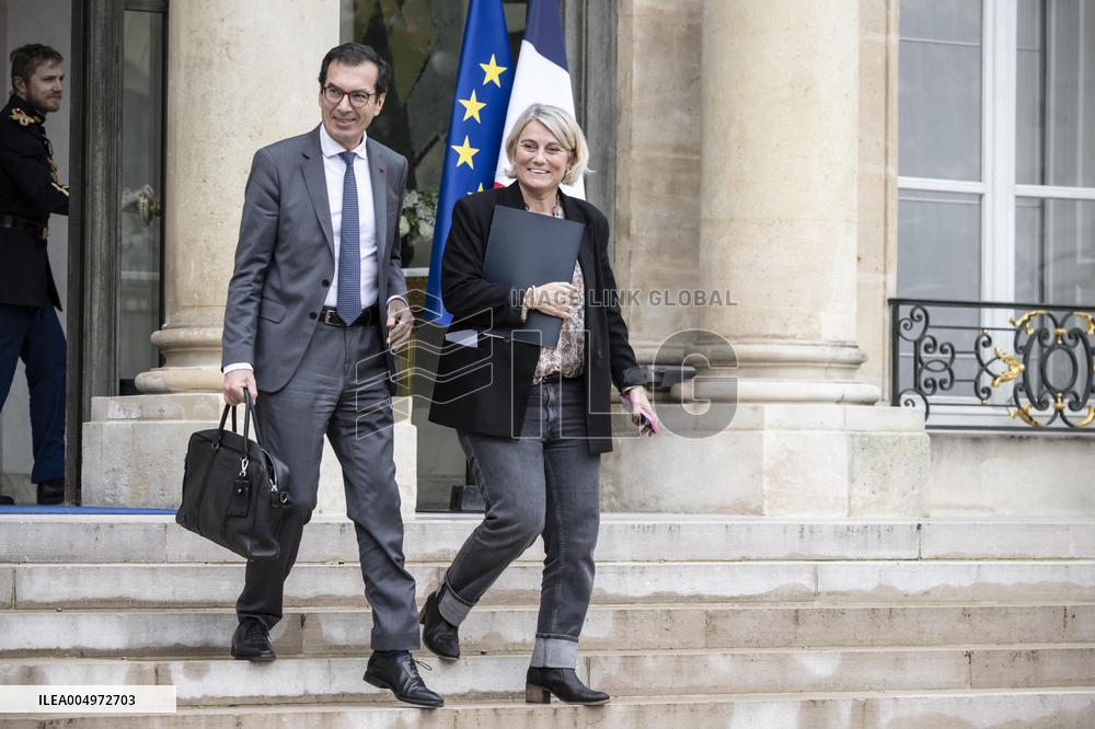Weekly Cabinet Meeting - Paris