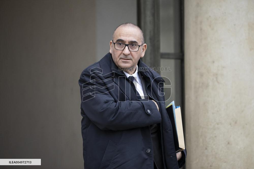 Weekly Cabinet Meeting - Paris