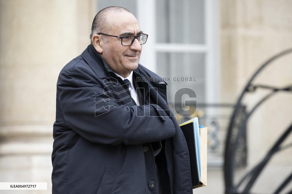 Weekly Cabinet Meeting - Paris