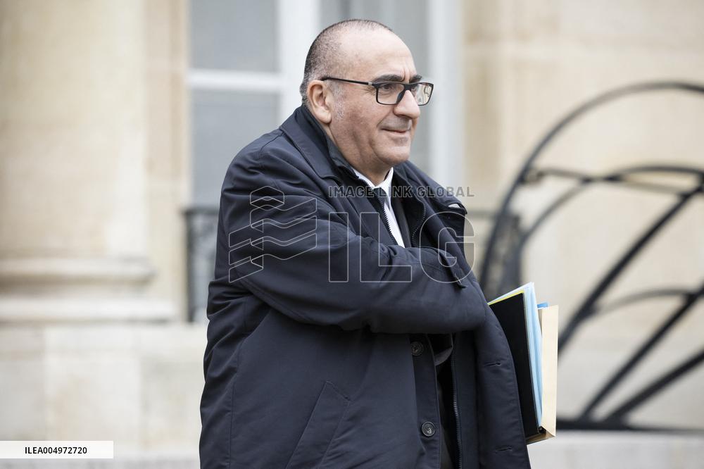 Weekly Cabinet Meeting - Paris