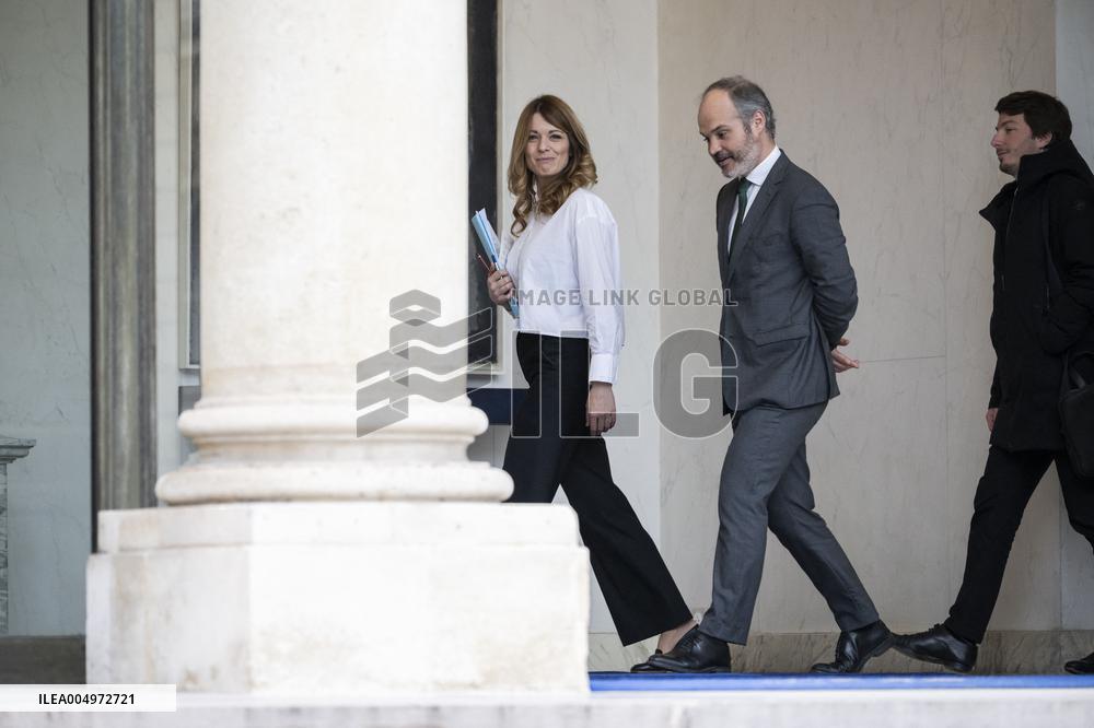 Weekly Cabinet Meeting - Paris