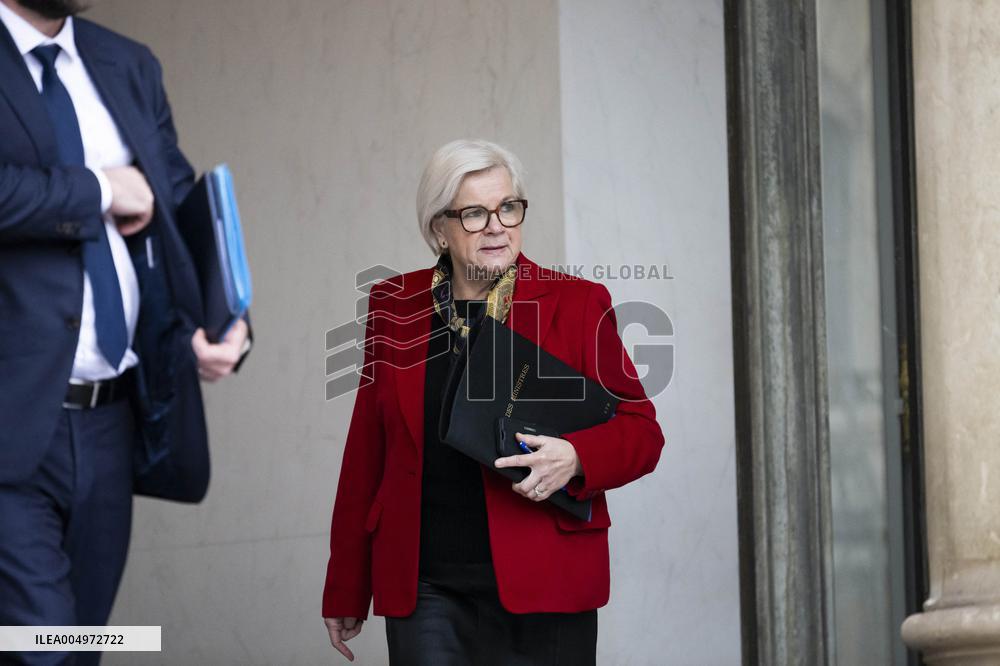 Weekly Cabinet Meeting - Paris