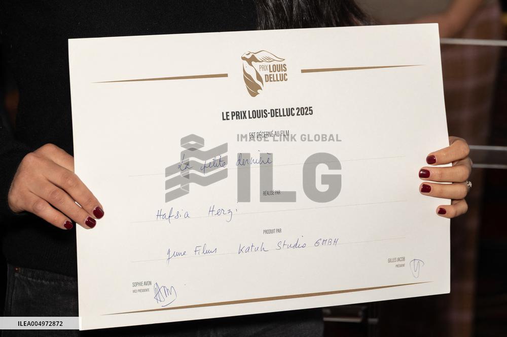 Louis Delluc Prize At Le Fouquet s