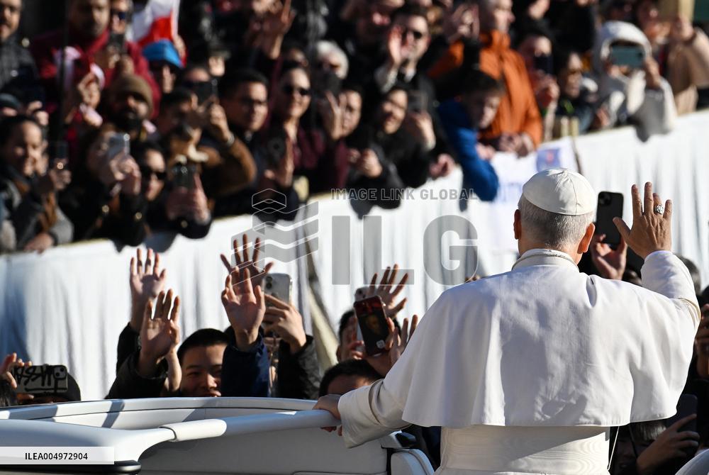 Pope Leo XIV Leads The General Audience - Vatican