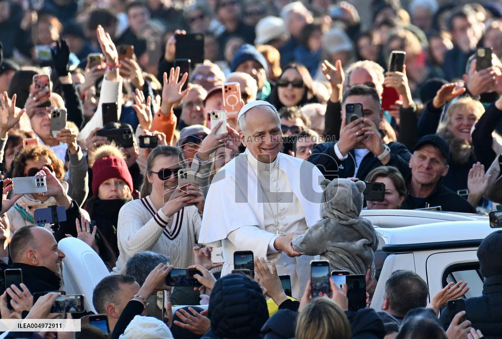 Pope Leo XIV Leads The General Audience - Vatican