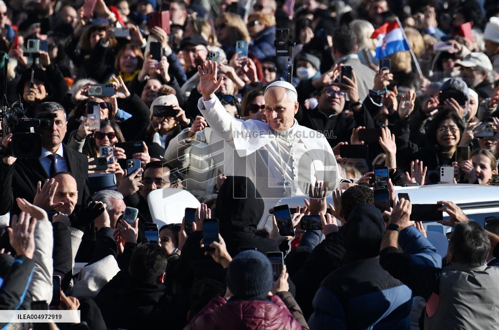 Pope Leo XIV Leads The General Audience - Vatican