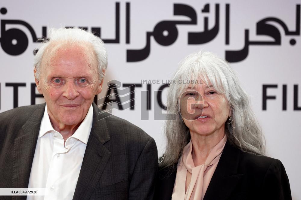 Sir Anthony Hopkins at Red Sea Film Festival - Jeddah