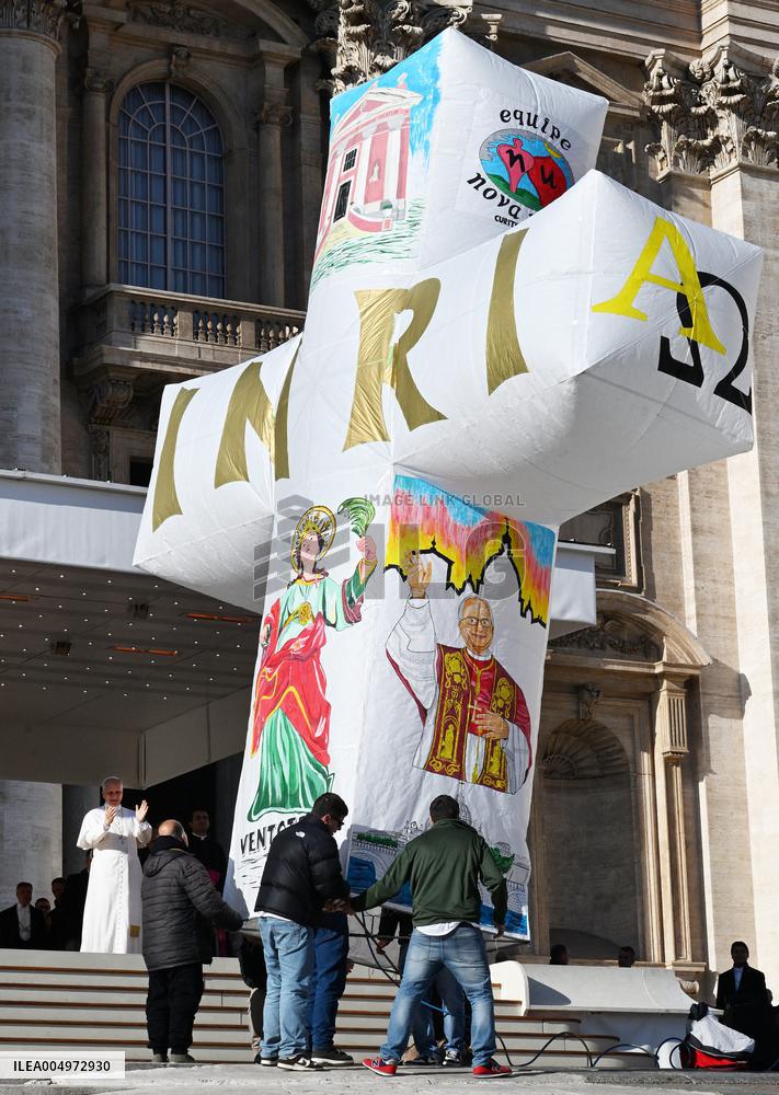 Pope Leo XIV Leads The General Audience - Vatican