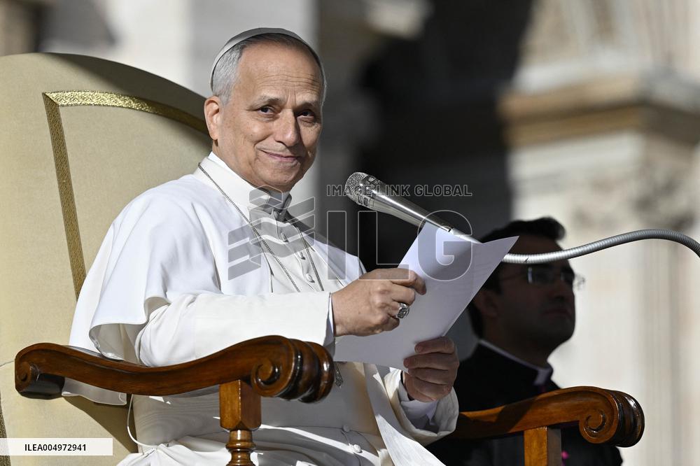 Pope Leo Leads The General Audience - Vatican
