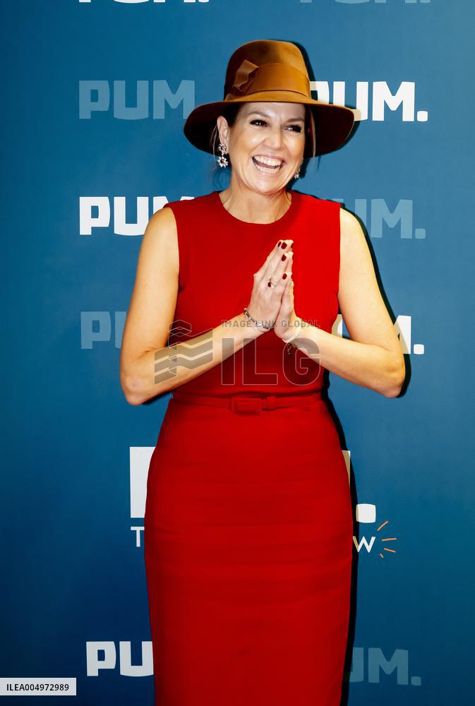Queen Maxima At PUM Impact Awards - The Hague