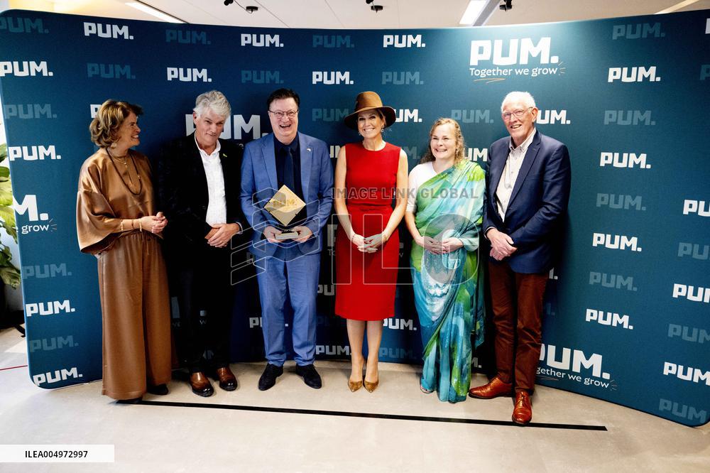 Queen Maxima At PUM Impact Awards - The Hague