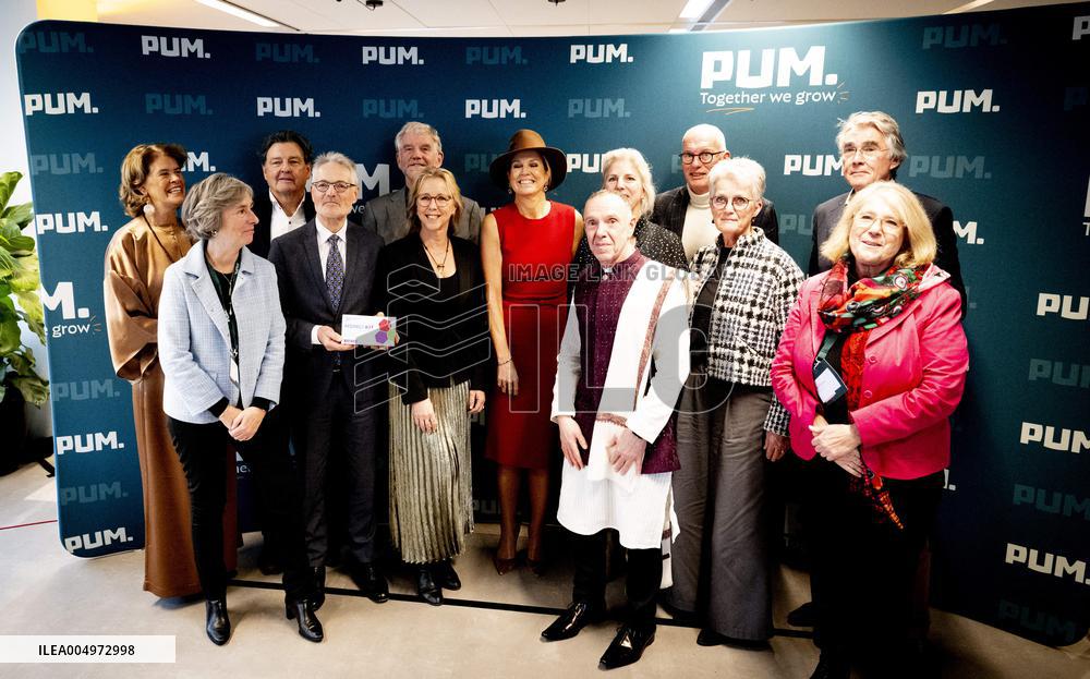 Queen Maxima At PUM Impact Awards - The Hague