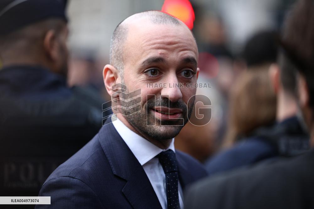 Nicolas Sarkozy at His First Book Signing for Le Journal D'un Prisonnier - Paris