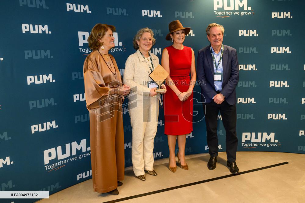 Queen Maxima At PUM Impact Awards - The Hague