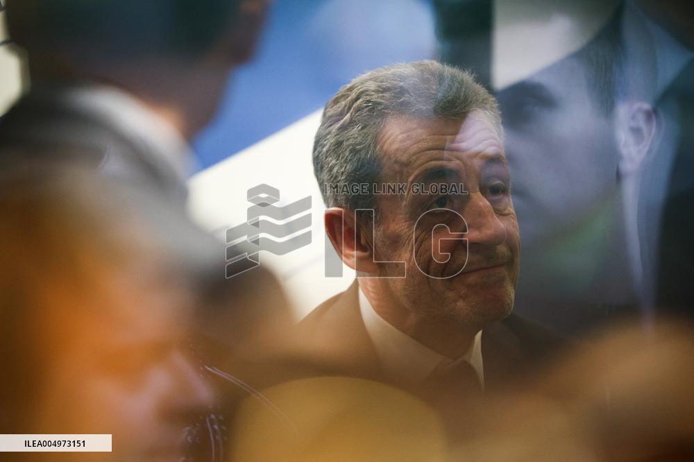 Nicolas Sarkozy at His First Book Signing for Le Journal D'un Prisonnier - Paris