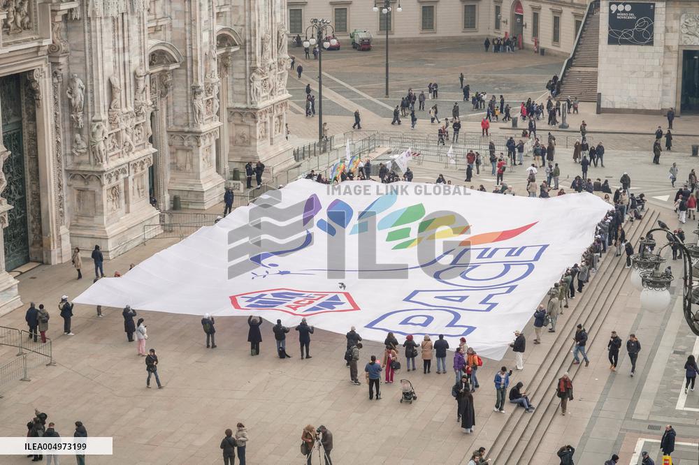 ACLI Peace Caravan Stops in Milan