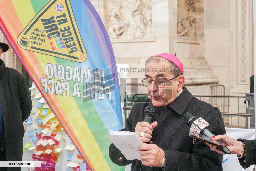 ACLI Peace Caravan Stops in Milan