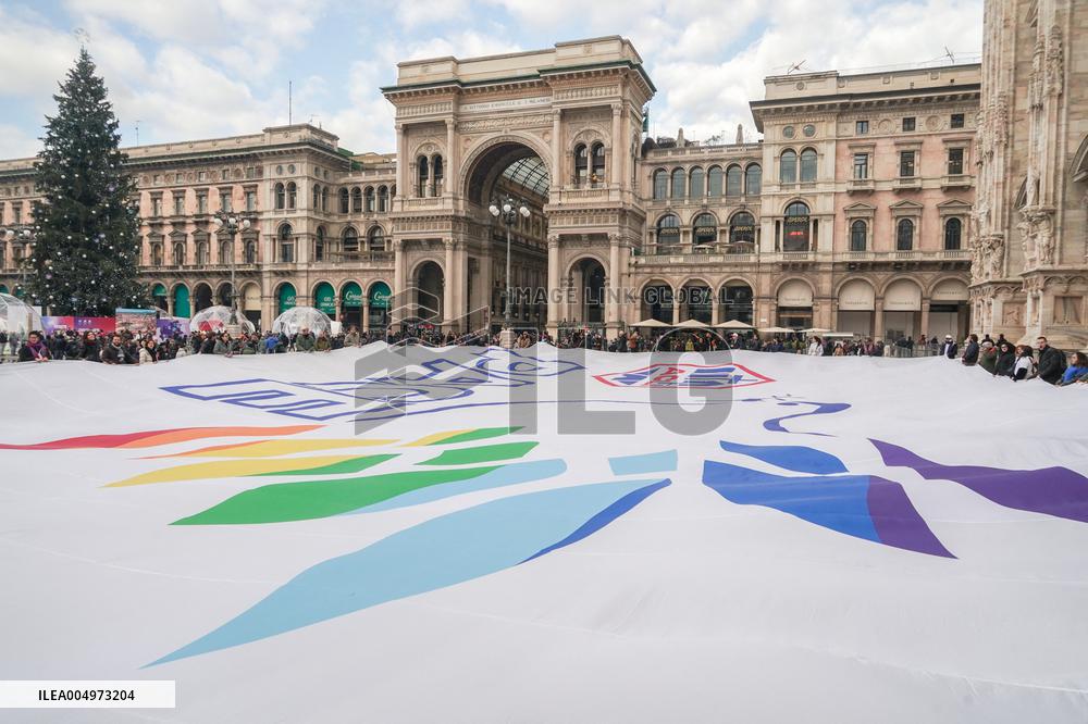 ACLI Peace Caravan Stops in Milan