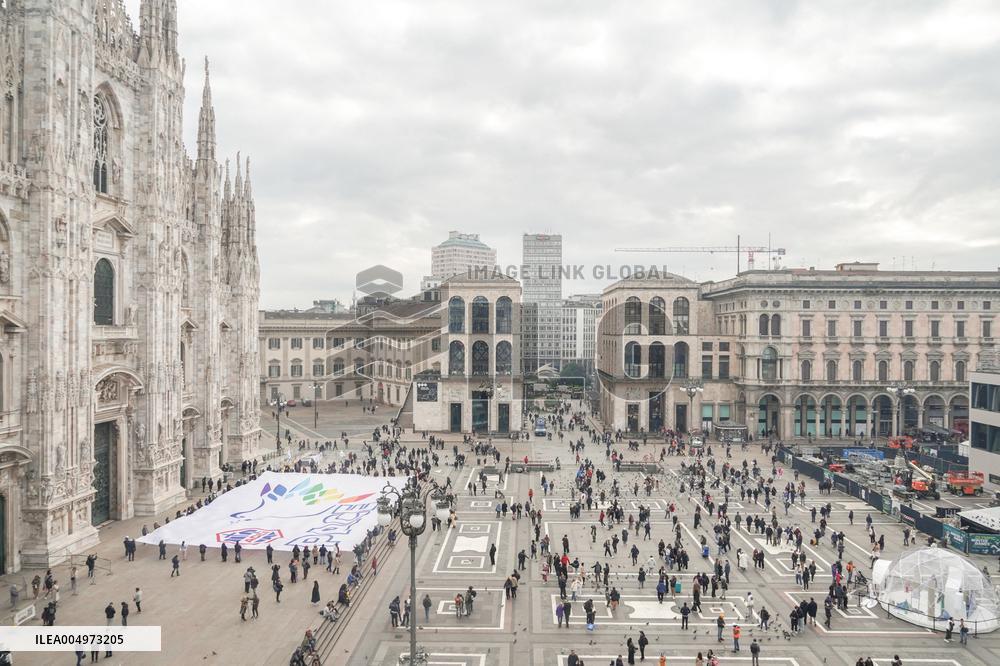 ACLI Peace Caravan Stops in Milan