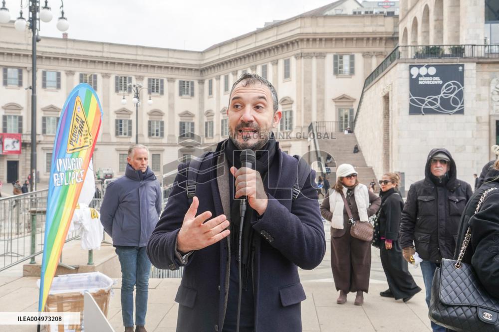 ACLI Peace Caravan Stops in Milan