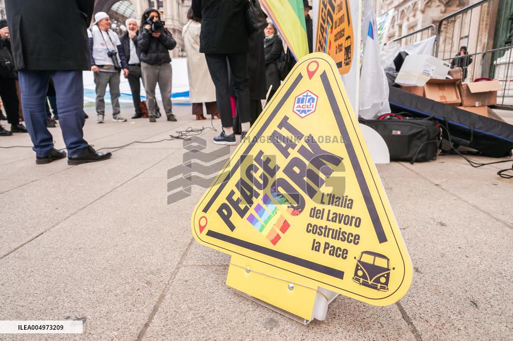 ACLI Peace Caravan Stops in Milan