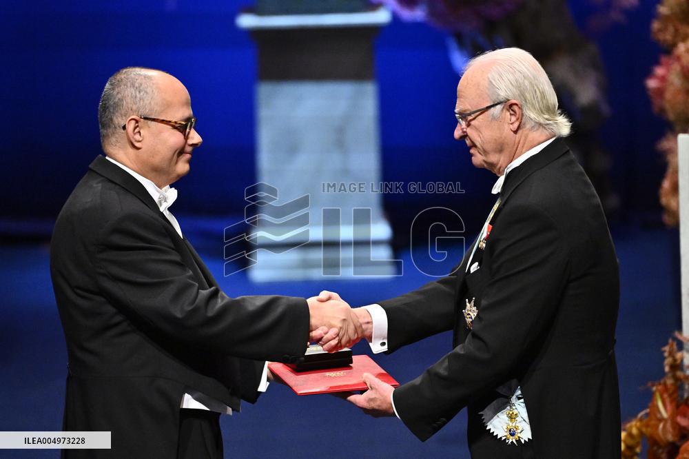 NOBEL 2025 PRIZE AWARD