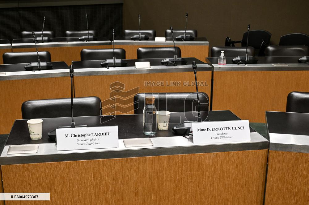 Hearing of Delphine Ernotte-Cunci - Paris