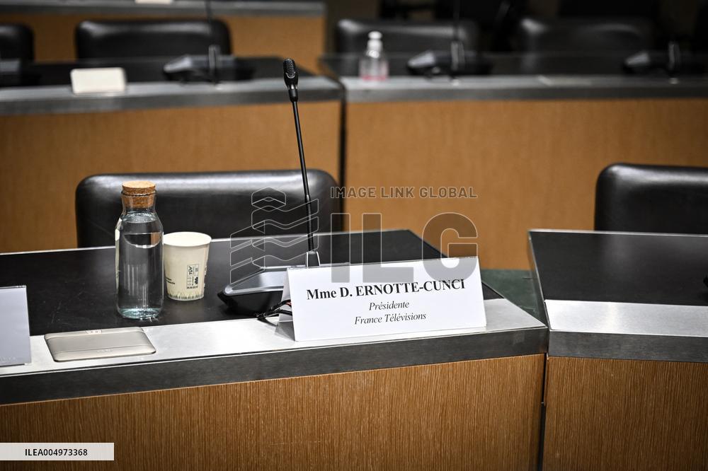 Hearing of Delphine Ernotte-Cunci - Paris