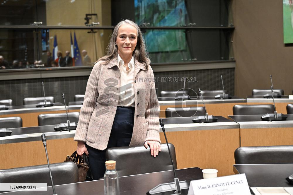 Hearing of Delphine Ernotte-Cunci - Paris