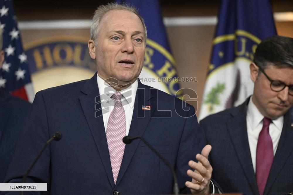 Radio/TV Gallery press conference held by republican House leadership