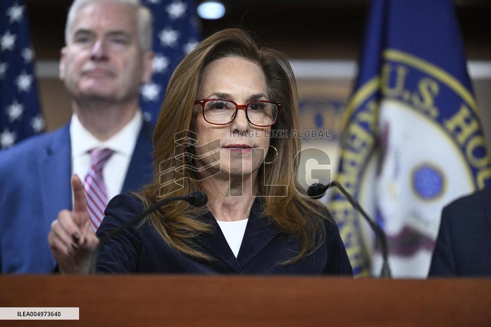 Radio/TV Gallery press conference held by republican House leadership