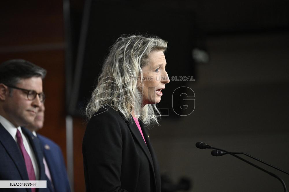 Radio/TV Gallery press conference held by republican House leadership